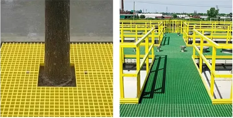Heavy-Duty FRP Walkway Grating